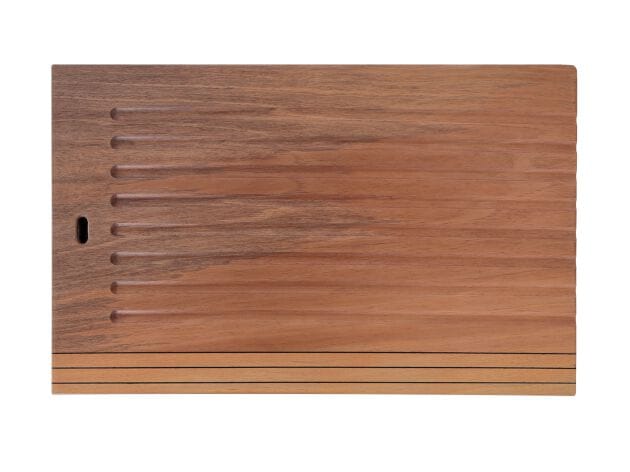 Прямоугольная разделочная доска для хлеба из грецкого ореха с канавкой Deodara Linear ARCH-00054108 - Вид №1