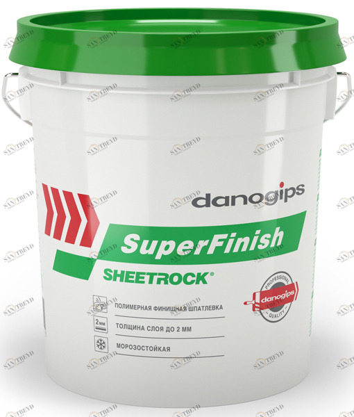 Шпатлевка универсальная Danogips Sheetrock SuperFinish 28кг 302
