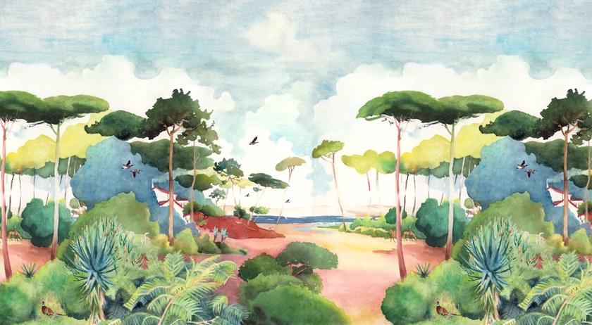 Isidore Leroy Флизелиновые обои с пейзажами sun-id-1444742 - Вид №4