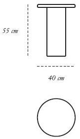 Scarlet Splendour Круглый журнальный столик из металла Snow white sun-id-1407179 - Вид №6