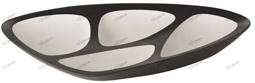 Fos Ceramiche Центральное украшение из фарфора Ellipsis Ct-2002