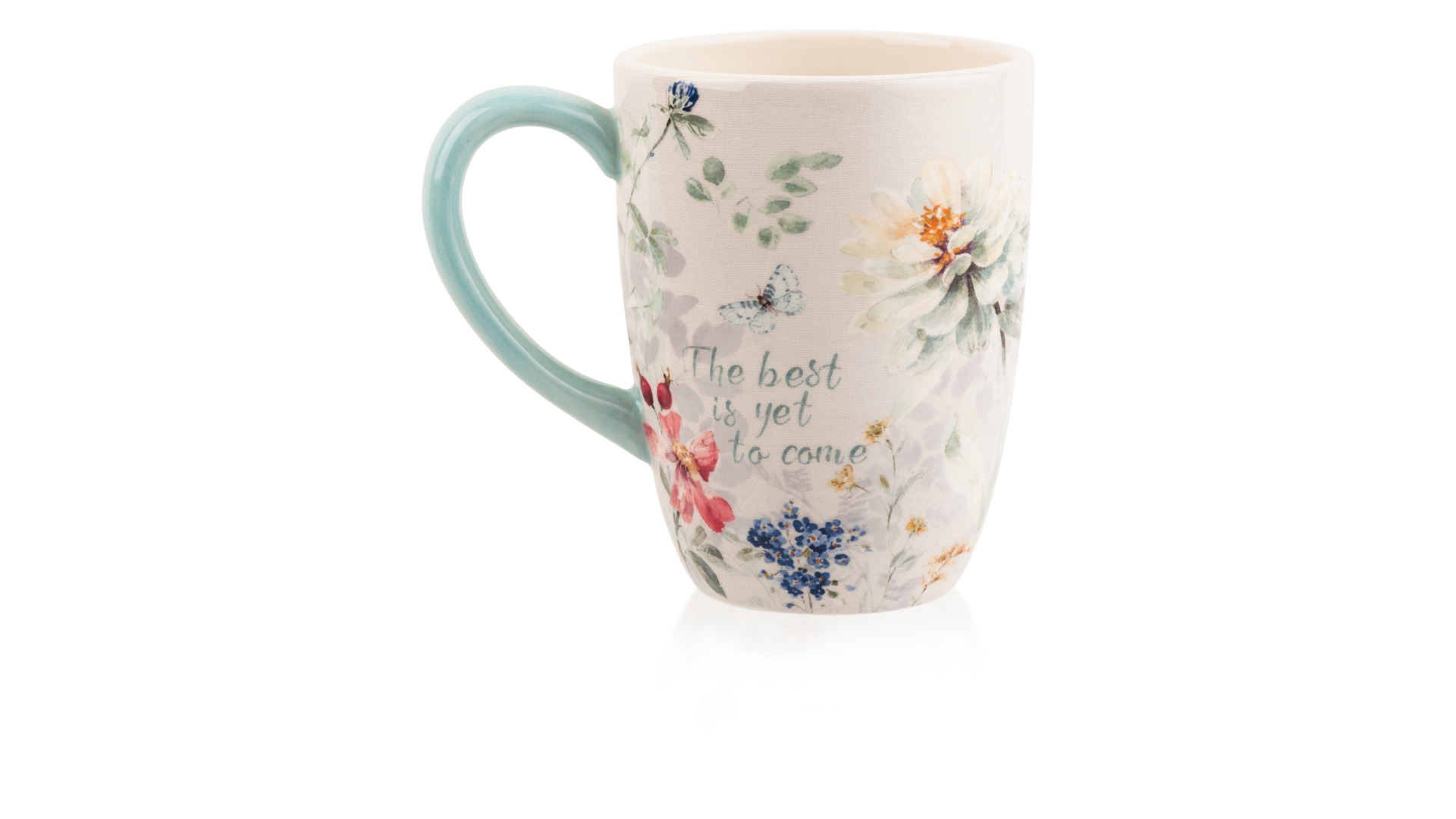 10672197 Certified International Кружка Certified Int. Весенний Букет. Белый цветок 600мл, керамика Керамика  - Вид №2