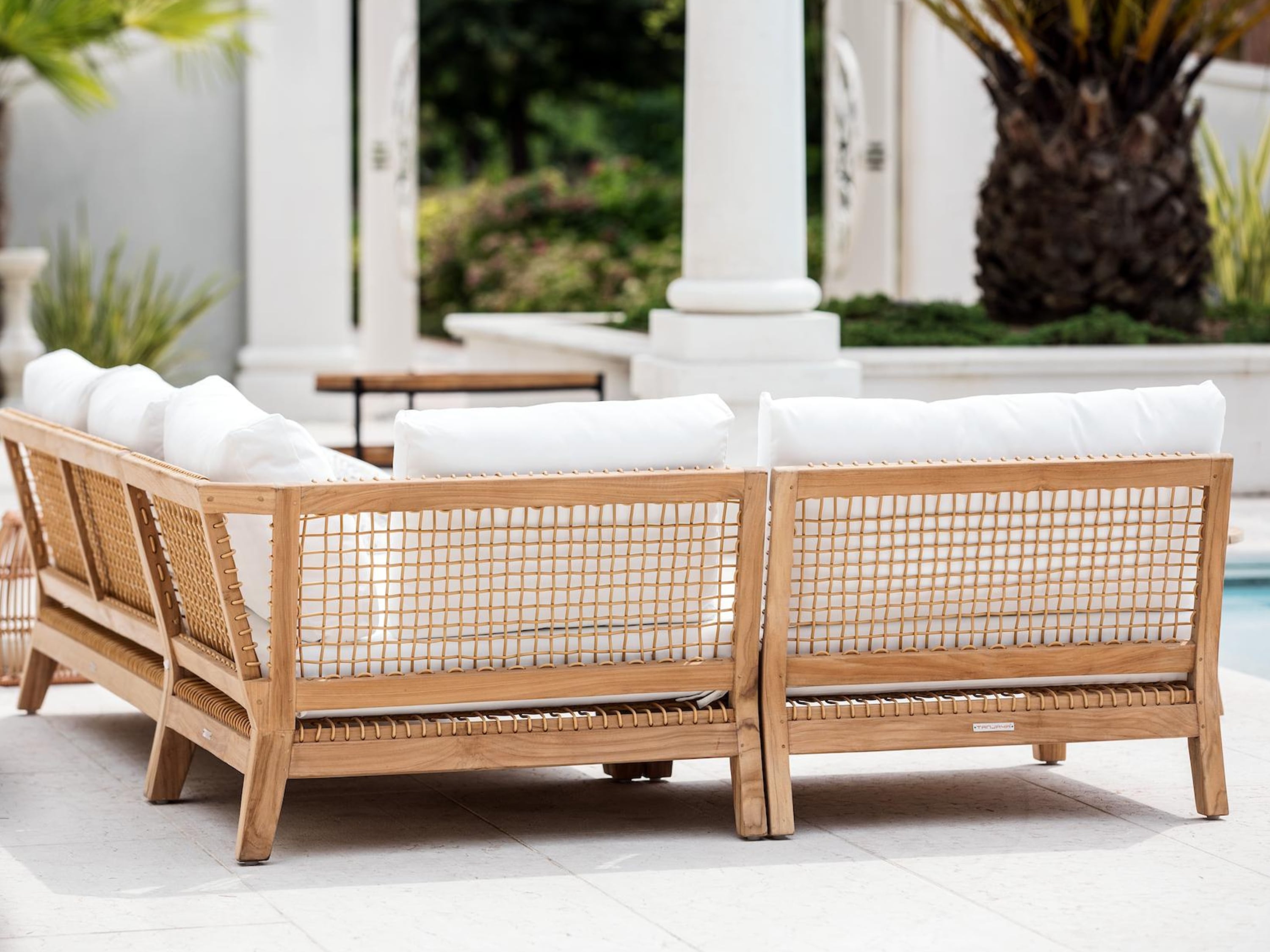 Угловое садовое кресло из ткани cbdesign Vienna Modular ARCH-00115522 - Вид №7