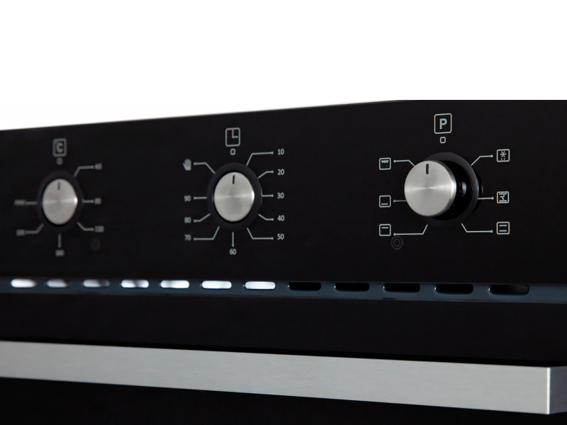 5323039 Электрический духовой шкаф MBS DE-612BL черный STDN-0138642 - Вид №3