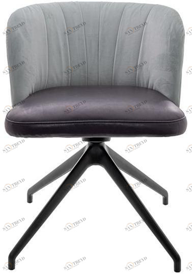 KFF Мягкое вращающееся кресло на жердочке Gaia casual sun-id-1470458