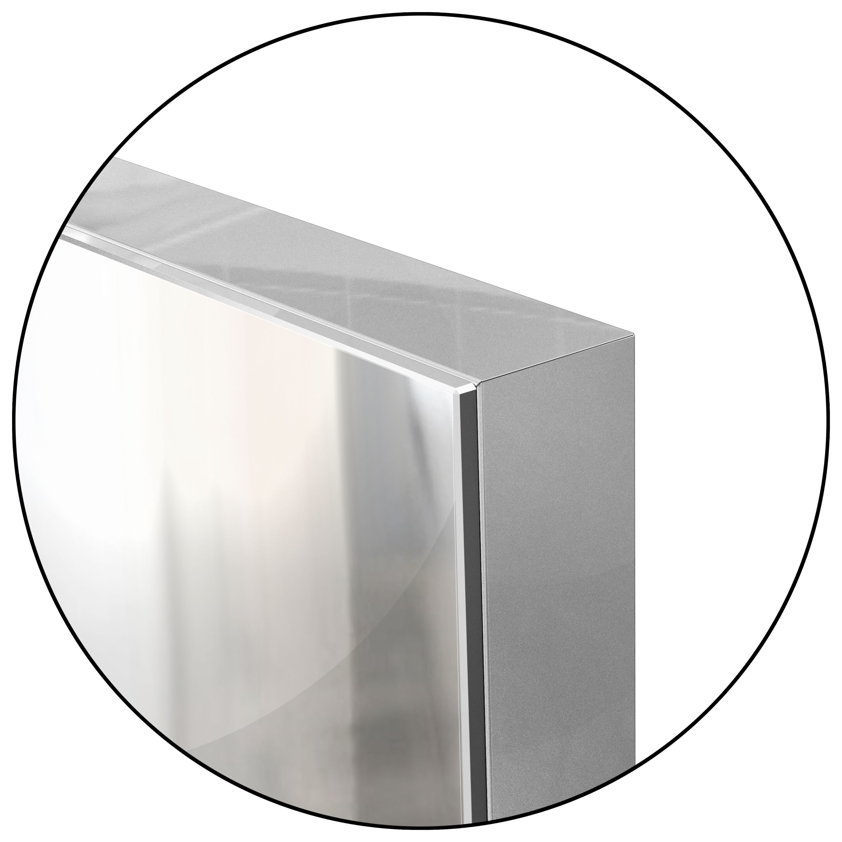 Прямоугольное настенное зеркало со встроенным отсеком для телевизора NEOD Neptune ARCH-00123057 - Вид №12