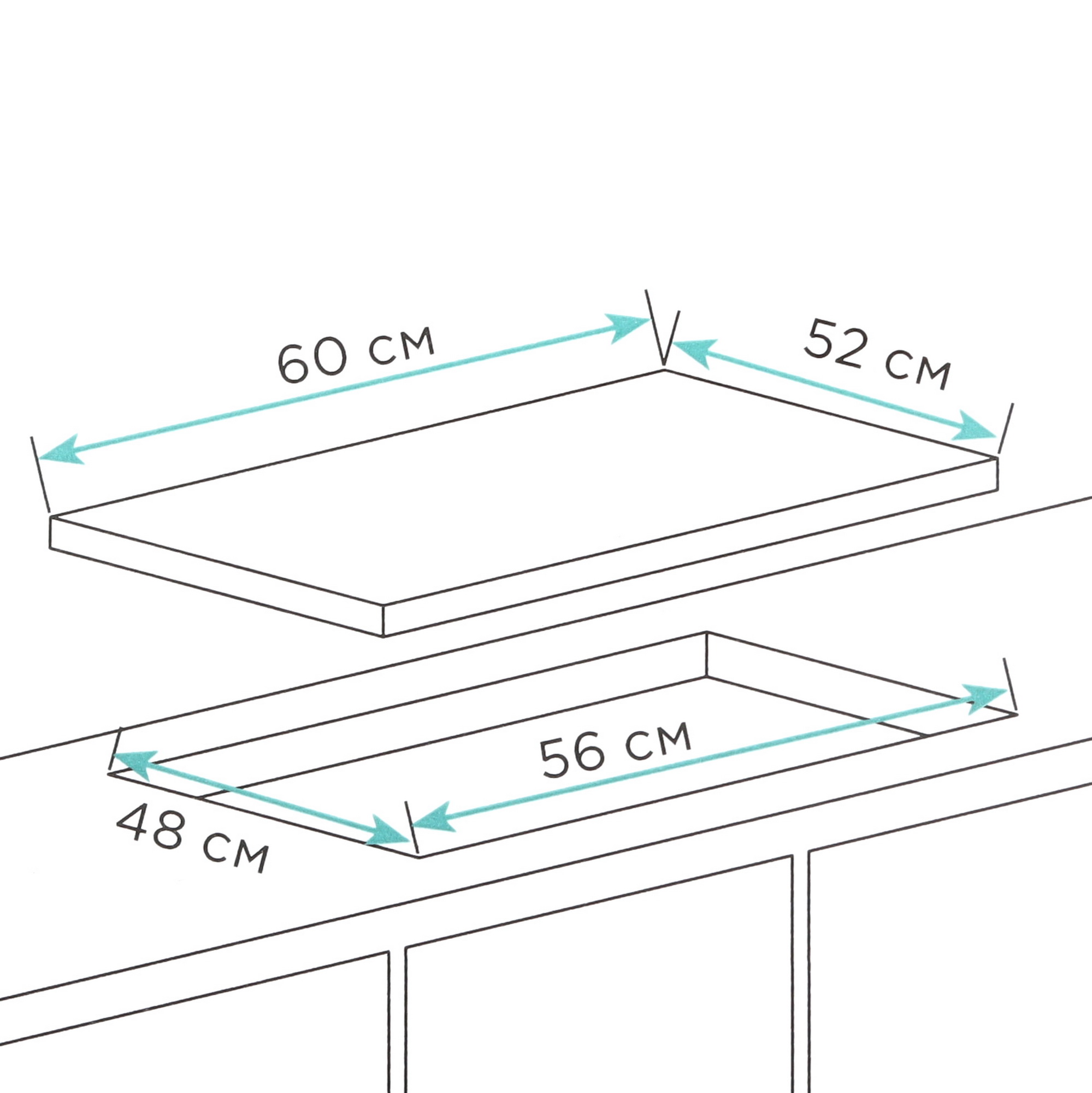9221443 Газовая варочная поверхность Eigen GH-60H02DT STDN-0027289 - Вид №6