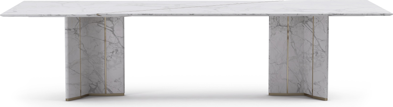 Прямоугольный обеденный стол LUXXU Algerone 350 - Вид №1