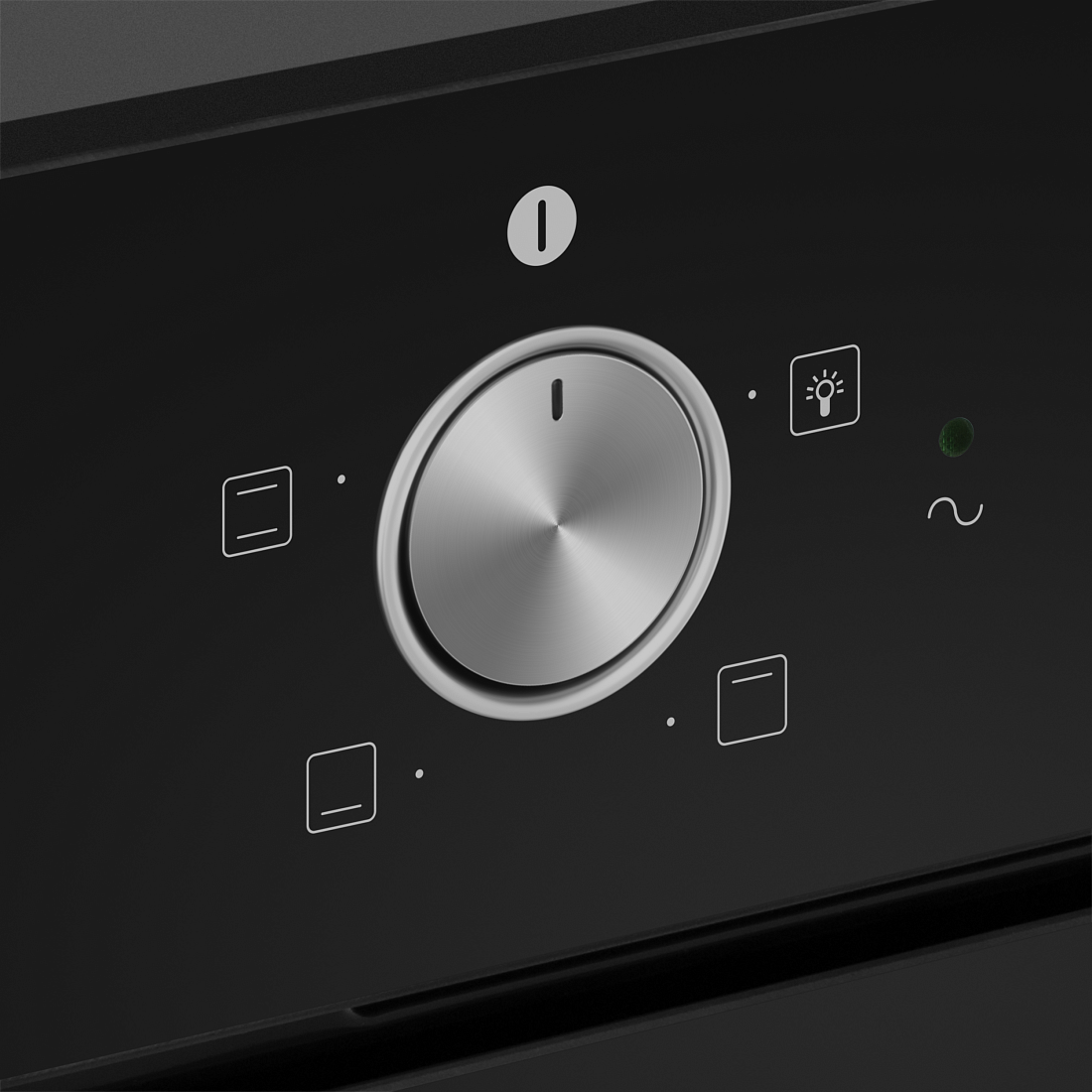 9100953 Электрический духовой шкаф HOMSair OES604BK черный STDN-0101232 - Вид №8