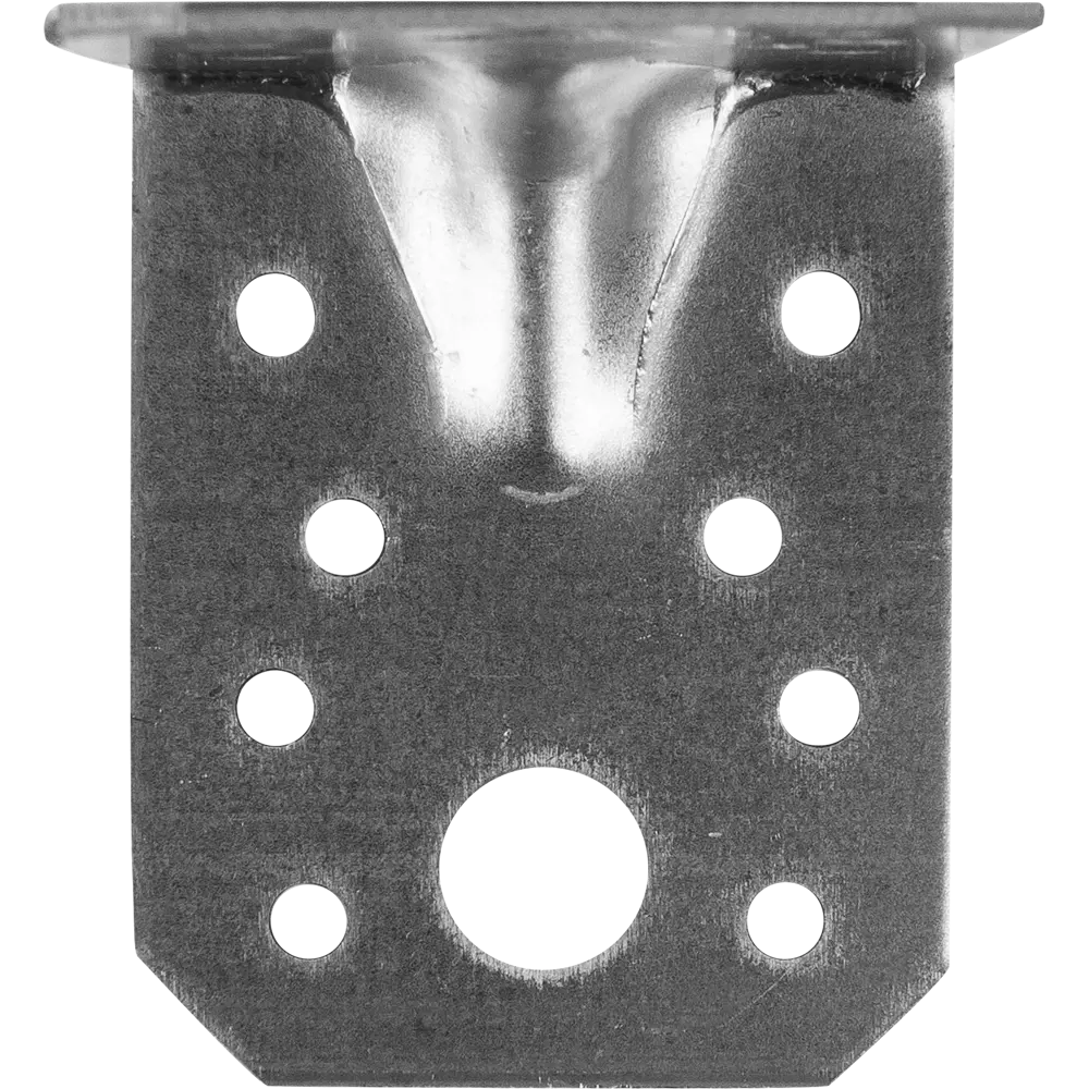 Уголок крепёжный усиленный оцинкованный 70x70x55x2 мм, 20 шт КРЕПКО-НАКРЕПКО STLM-2068427 - Вид №2