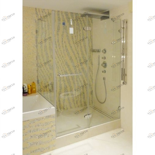 Душевая кабина 90x90 GK-003V стекло прозрачное GUTEWETTER LUX SQUARE 90X90GK003V