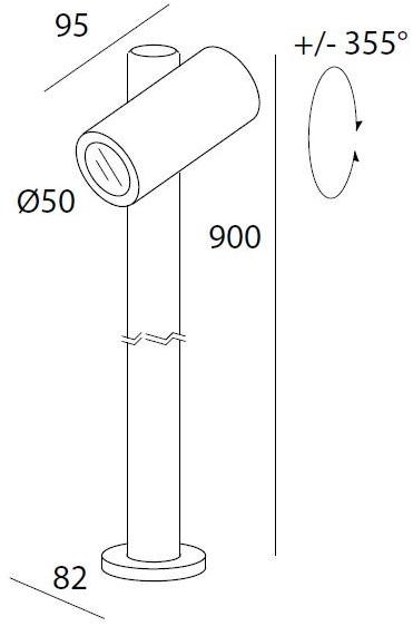 DGA Столбик свет sun-id-1351980 - Вид №5
