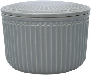 Банка для хранения Alice stone grey 9 см