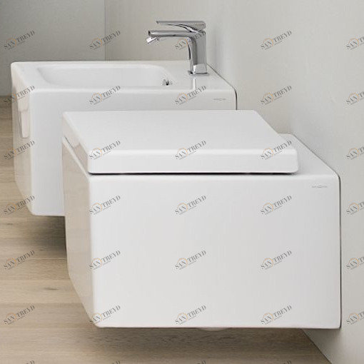 BKB001 Биде подвесное BLOCK ArtCeram