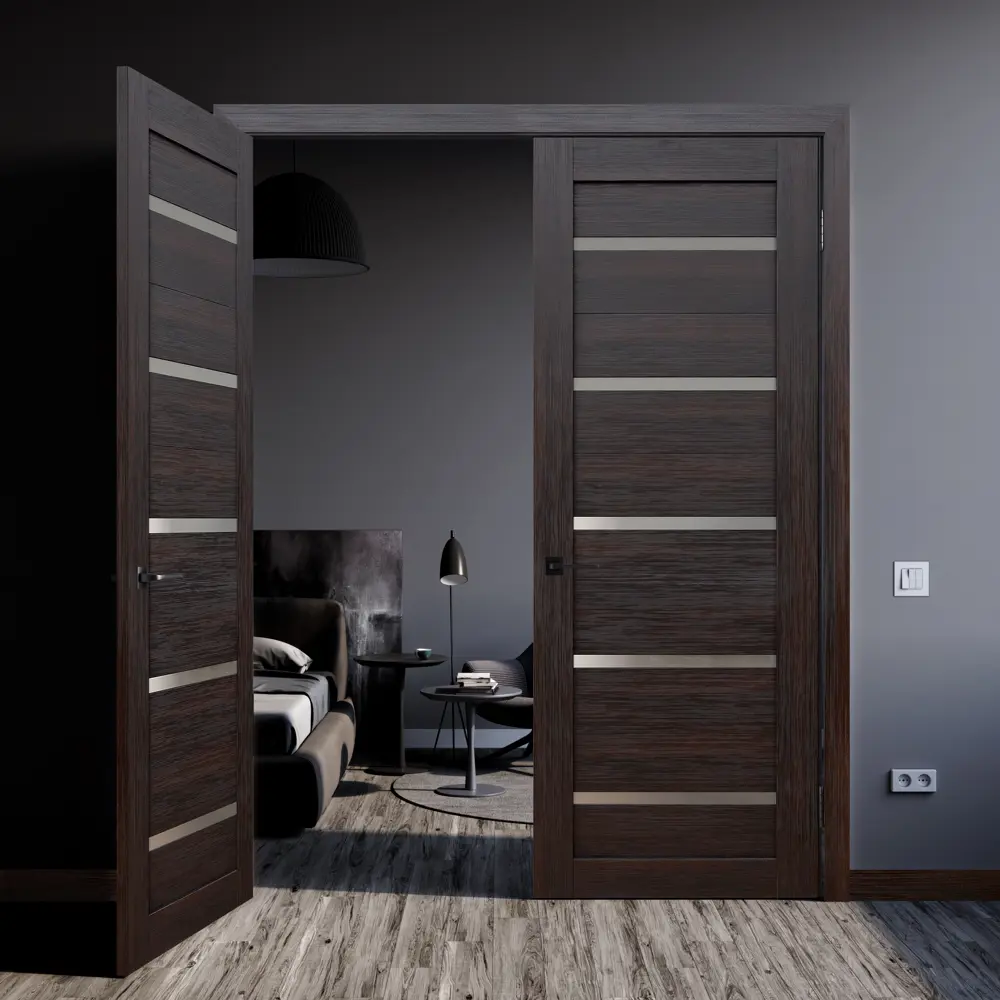 Комплект двери Artens Дукато глухая 80x200 см Hardflex цвет акация без доборов 89428663 STLM-2088952  - Вид №4