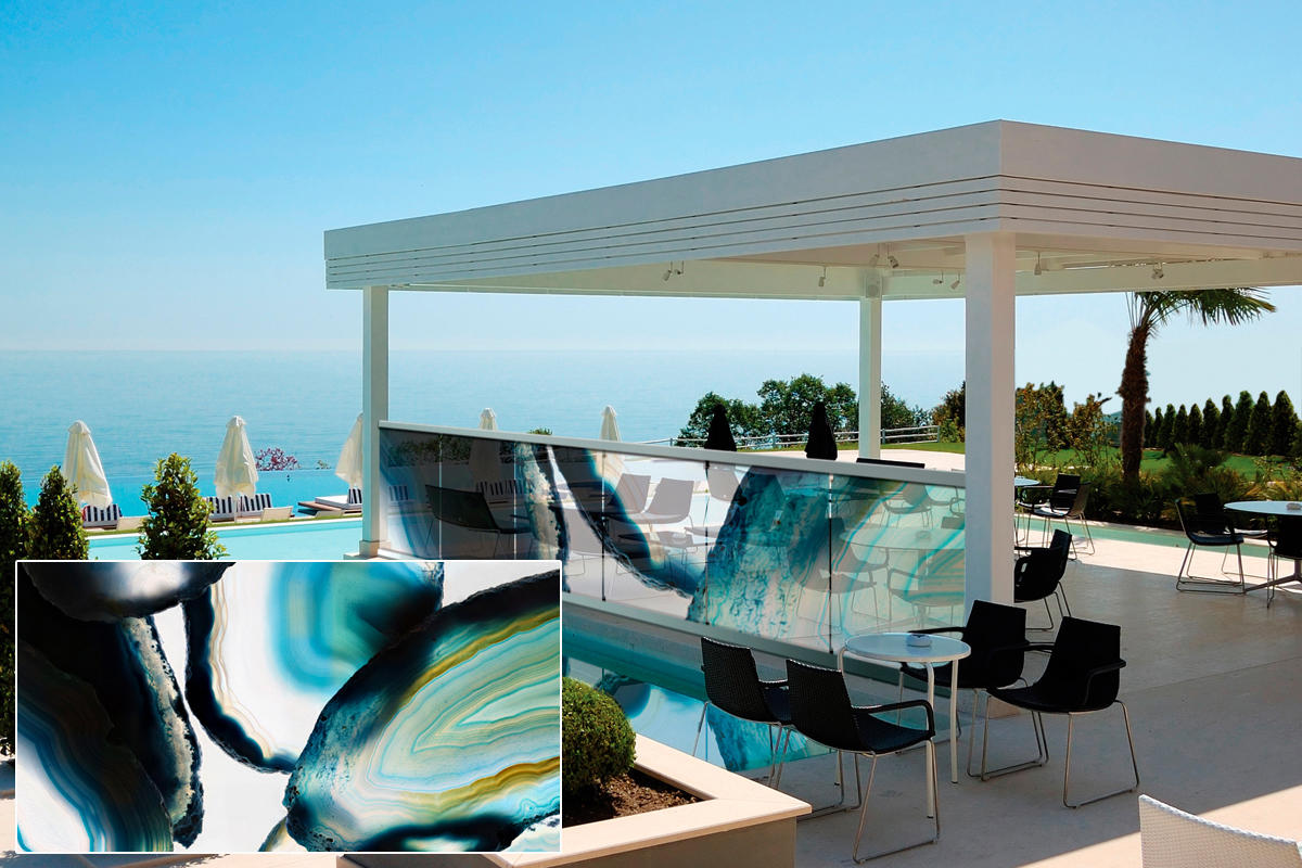 FSRT380 Стекло Vivispectra Zoom с прослойкой echeveria elegans Forms-surfaces  - Вид №18