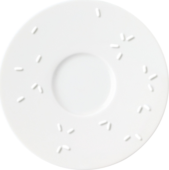 10582762 Sieger by Furstenberg Чашка для эспрессо закругл. с блюдцем Sieger by Furstenberg "Мой фарфор! Белый декор" 80мл Фарфор 