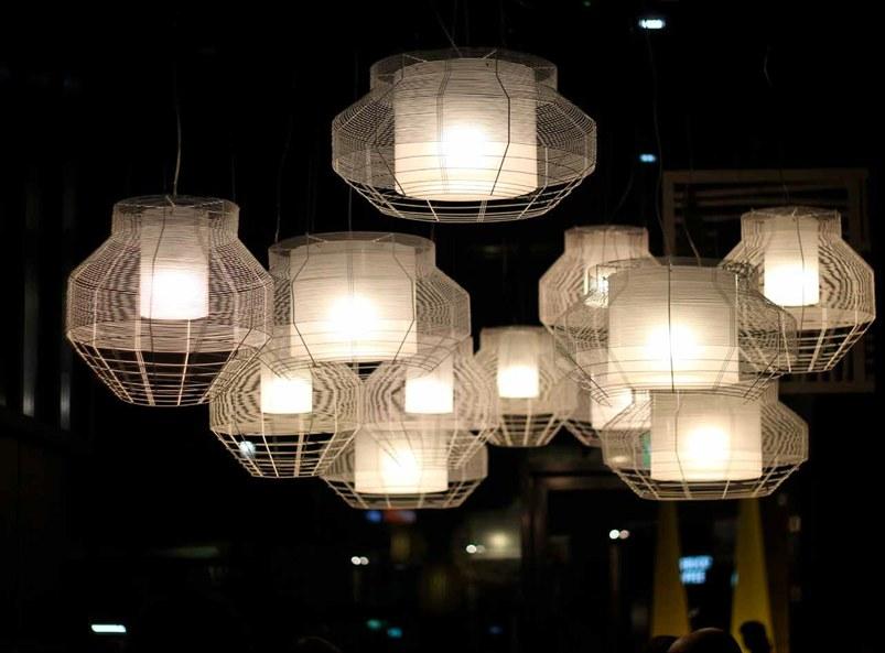 Forestier Подвесной светильник прямого и отраженного света из металла Mesh sun-id-1467751 - Вид №4