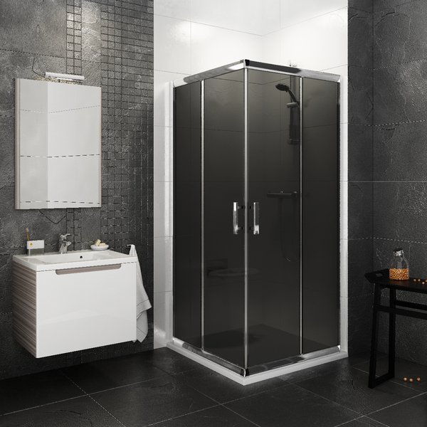 BLRV2K-110 сатин + стекло Грапе Ravak 1XVD0U00ZG - Вид №1