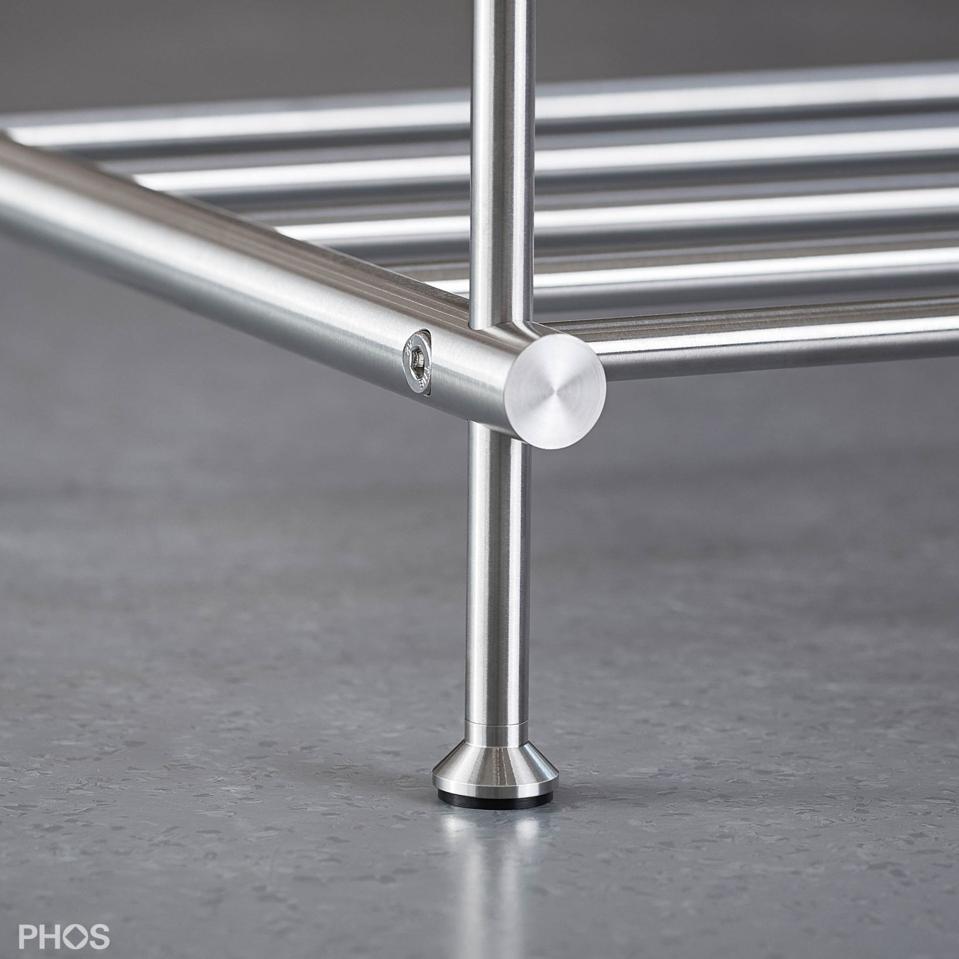 SBS1200-5-Eiche Сервант с дубовыми полками, 2 секции, 5 уровней, ширина 125 см PHOS  - Вид №3