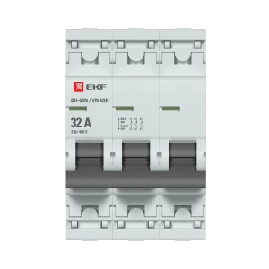 Выключатель нагрузки EKF Proxima ВН-63 3P N 32 А