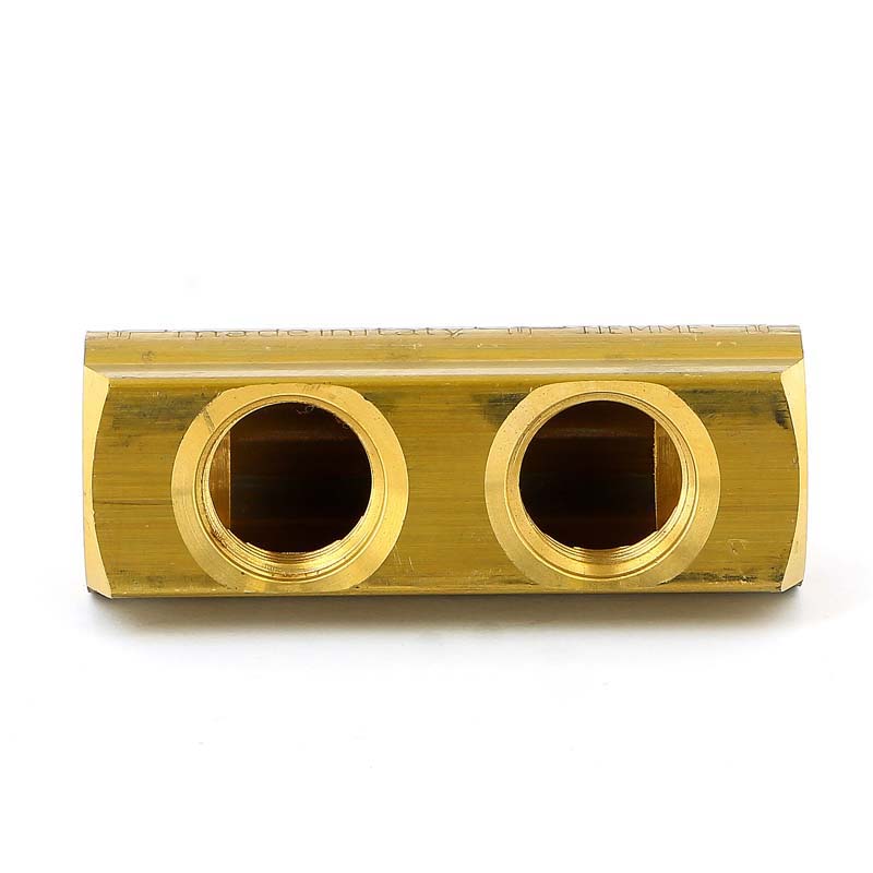 Коллектор ВВ 3/4" магистральный TIEMME 2 выхода 1/2"В 36мм 1970052 - Вид №3