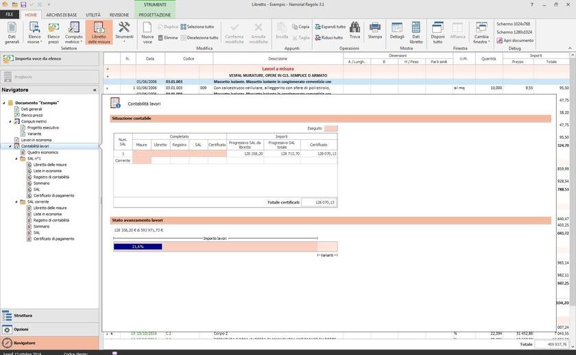 Edilizia Namirial Расчет метрики и учет работы sun-id-1353151 - Вид №4