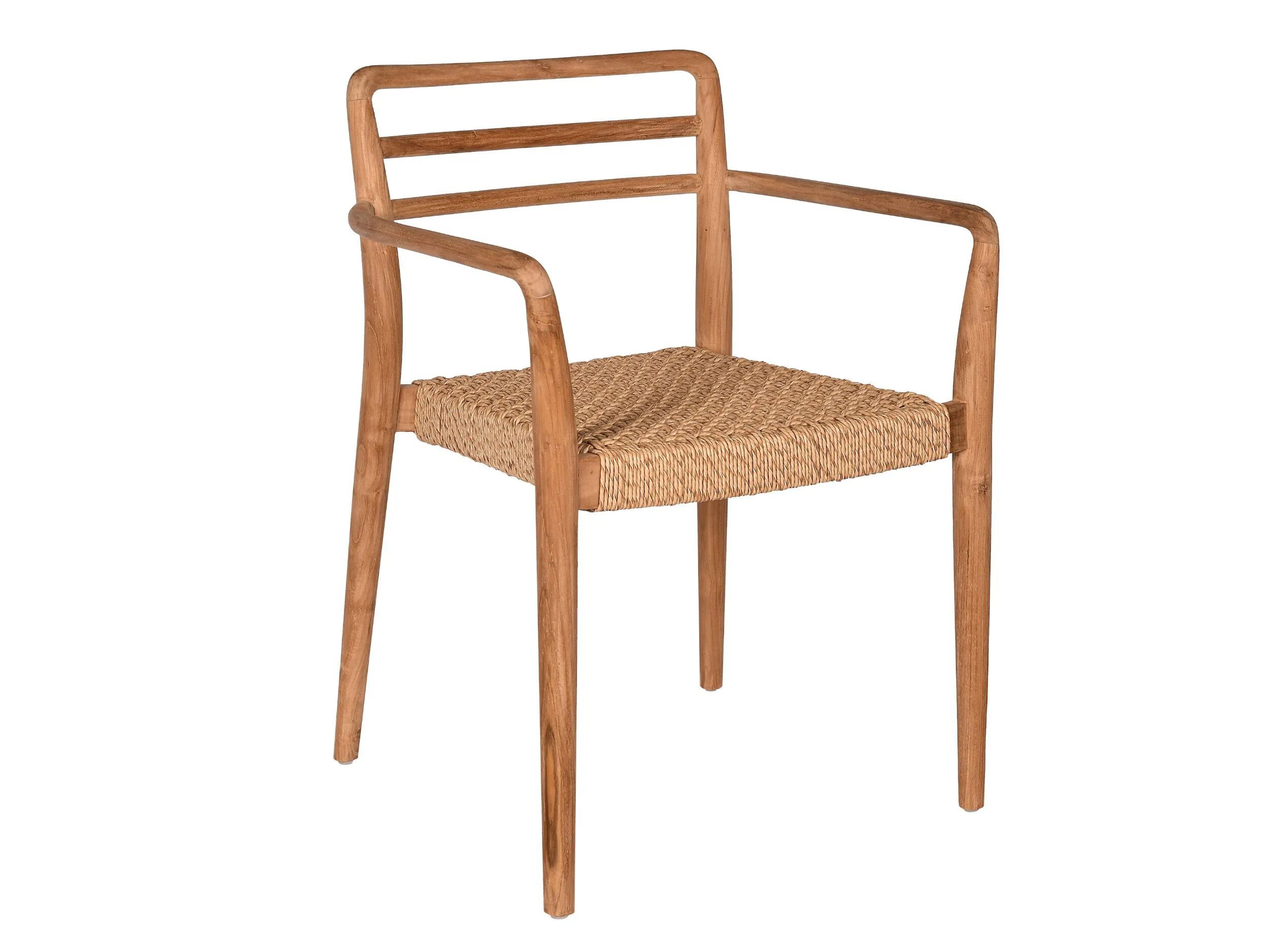 Стул для сада из тикового дерева с подлокотниками cbdesign Alisee ARCH-00012212 - Вид №4