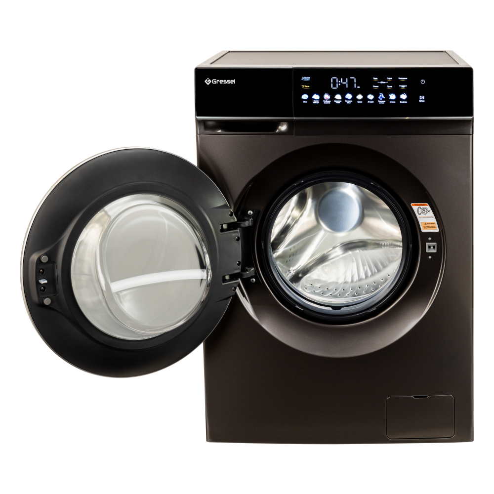 9256870 Стирально-сушильная машина Gressel RUBS77603 черный STDN-0115082 - Вид №6