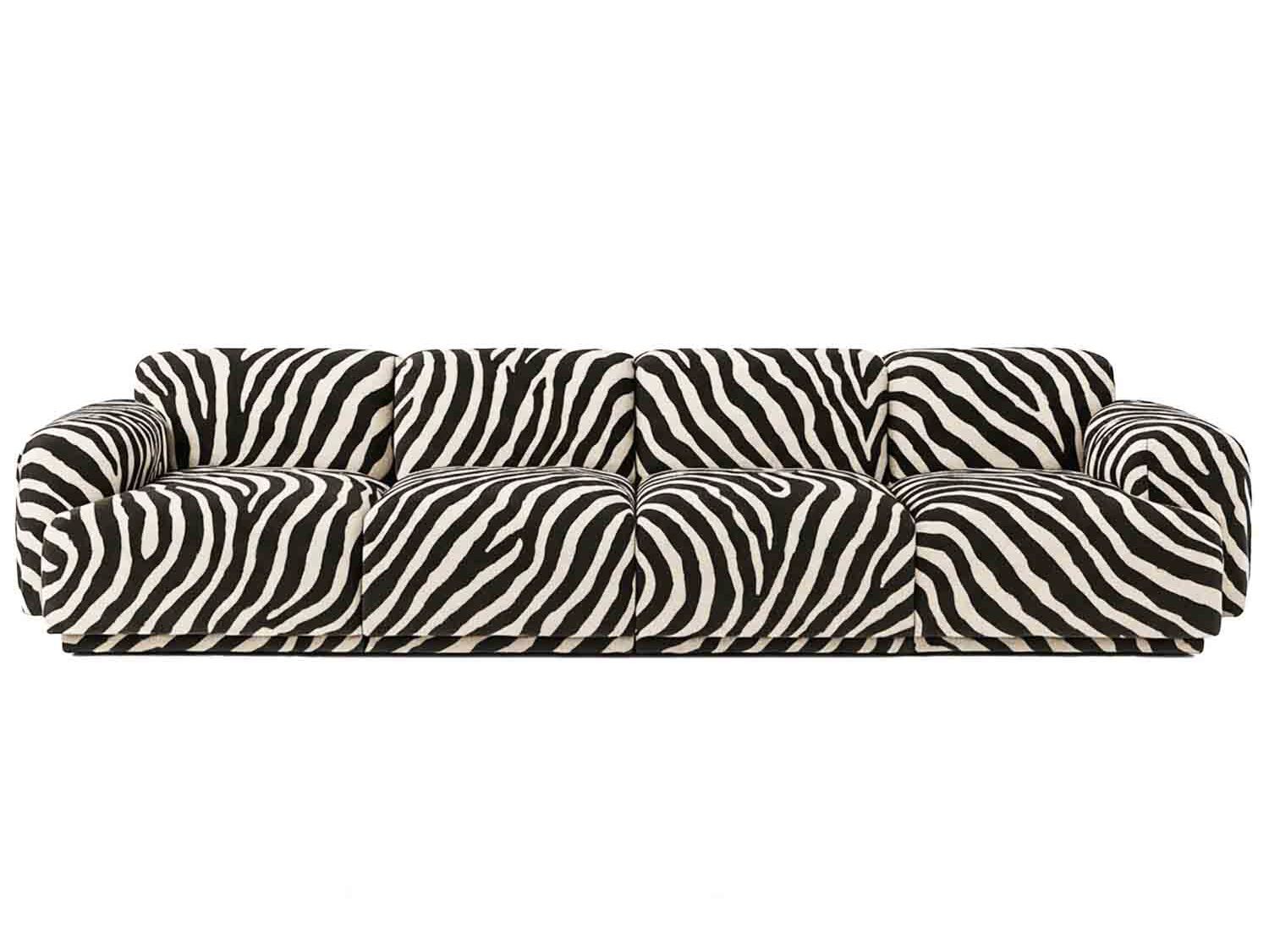 Модульный бархатный диван Moanne ABUNDANCIA ARCH-00071422