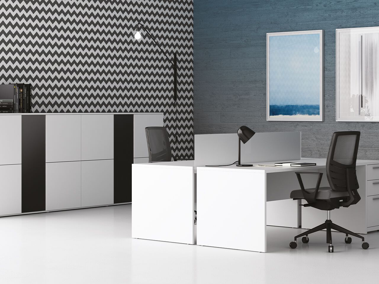 Запираемый офисный шкаф с распашными дверями FREZZA Madia ARCH-00136207 - Вид №7