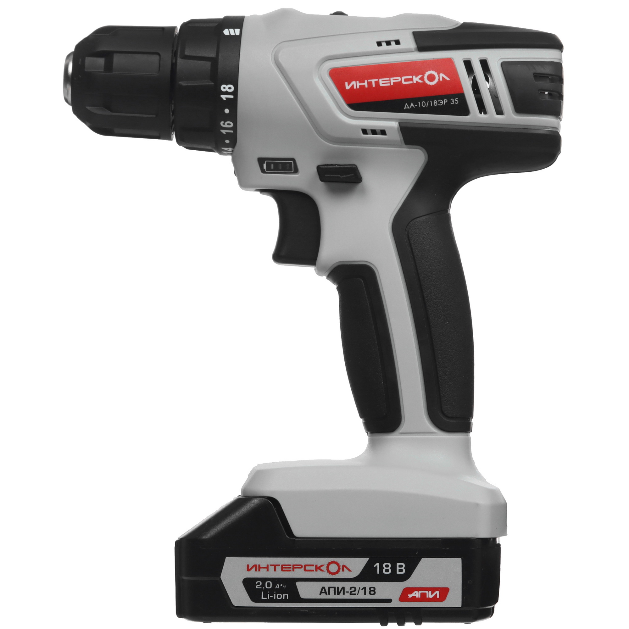 Дрель-шуруповерт Интерскол ДА-10/18ЭР 35 9296059 STDN-0082892