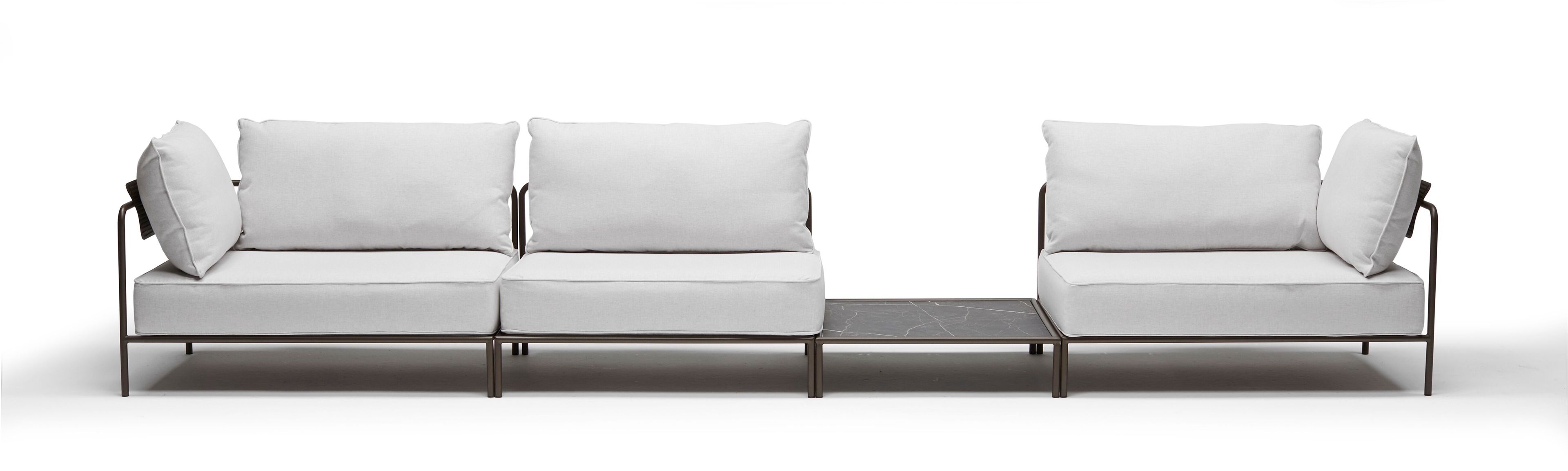 Окрашенный стальной садовый стол и столешница HPL S-CAB лоскут ARCH-00102797 - Вид №8