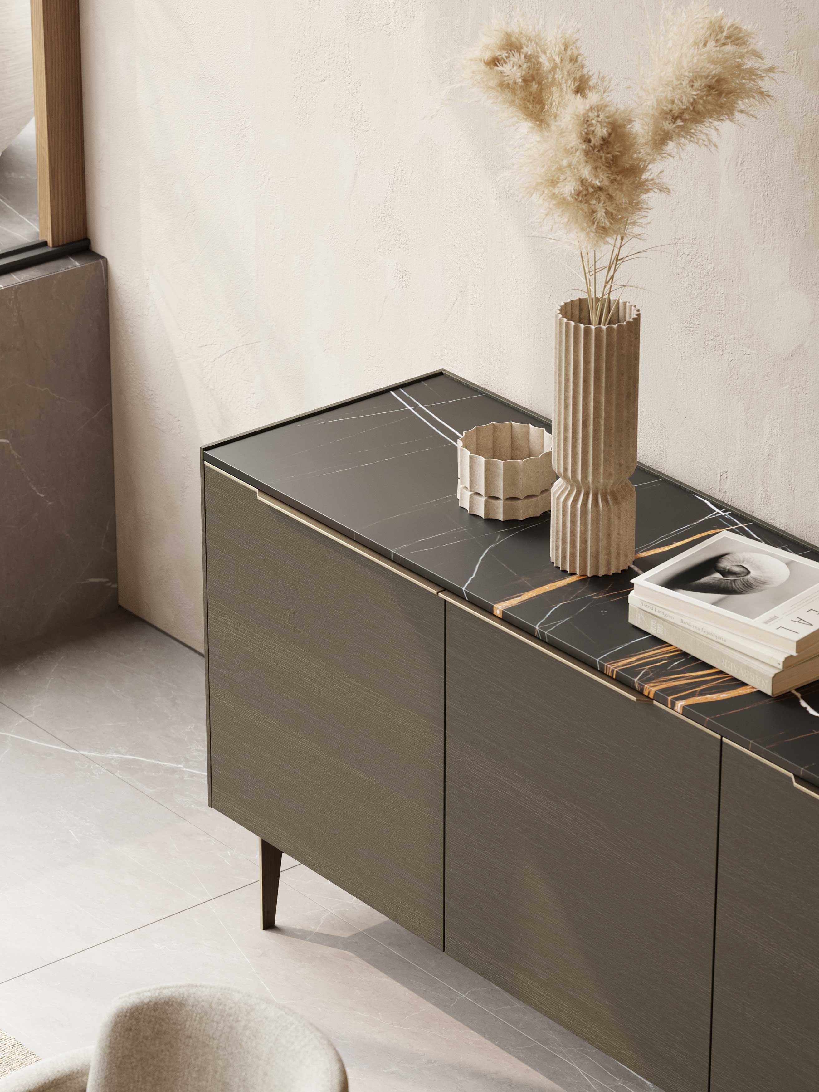 Шкаф из дуба с распашными дверями Stylish Club Landform ARCH-00065880 - Вид №3