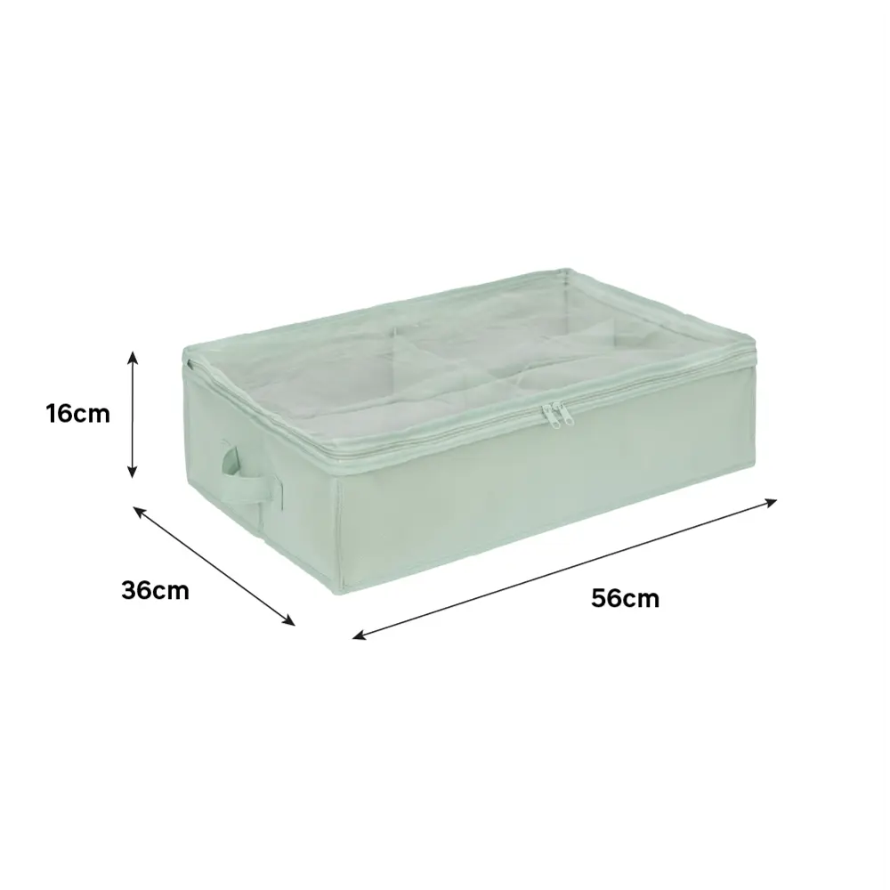 Органайзер для обуви Spaceo 56x16x36 см полипропилен цвет лагуна STLM-2201976