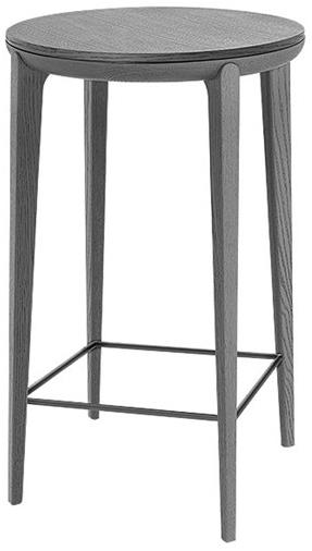 HC28 Cosmo Круглый высокий стол из мрамора калакатта Oskar J18 - Вид №1