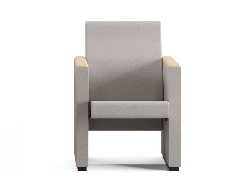 Складной тканевый стул для конференций с подлокотниками Ersa ASSOS ARCH-00082120