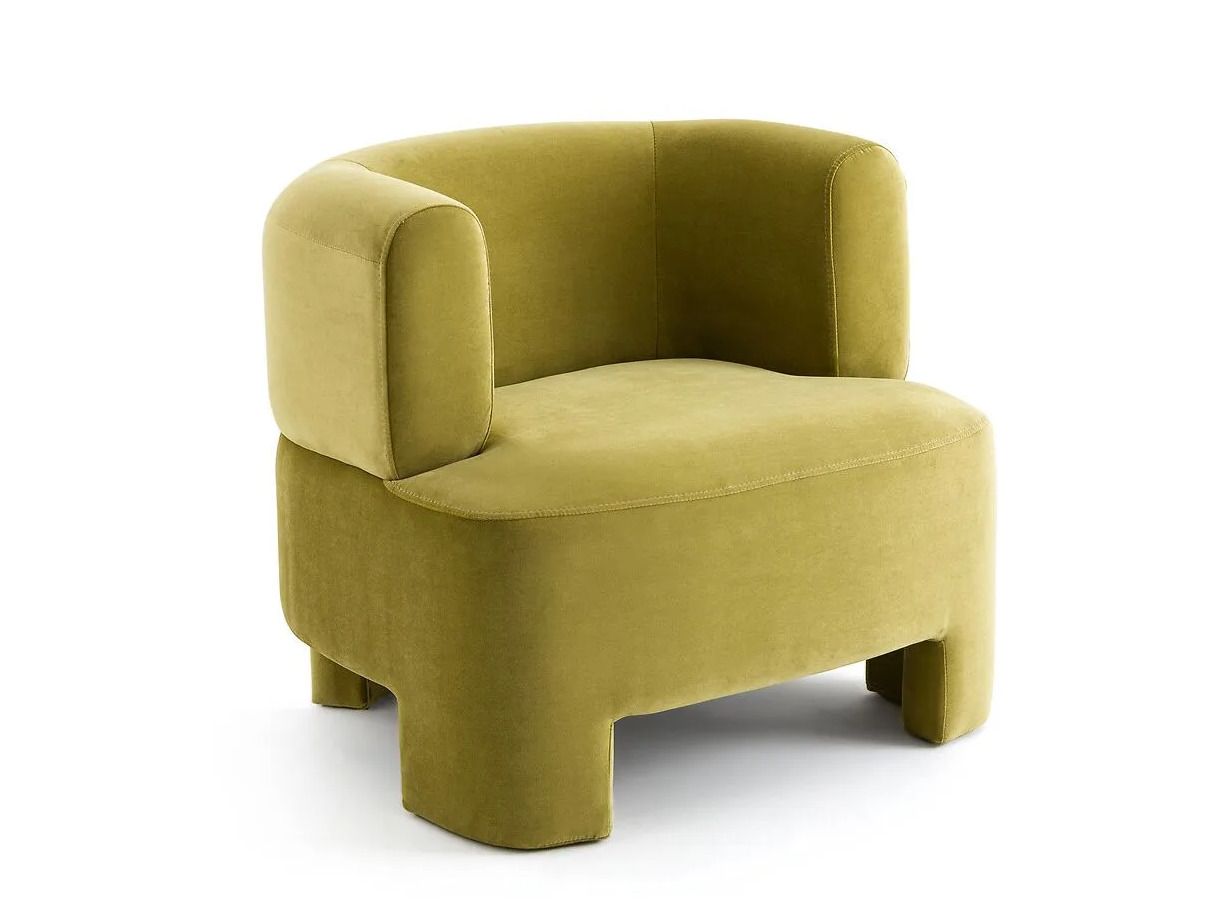 Бархатное кресло с подлокотниками AMPM Darrel ARCH-00015561