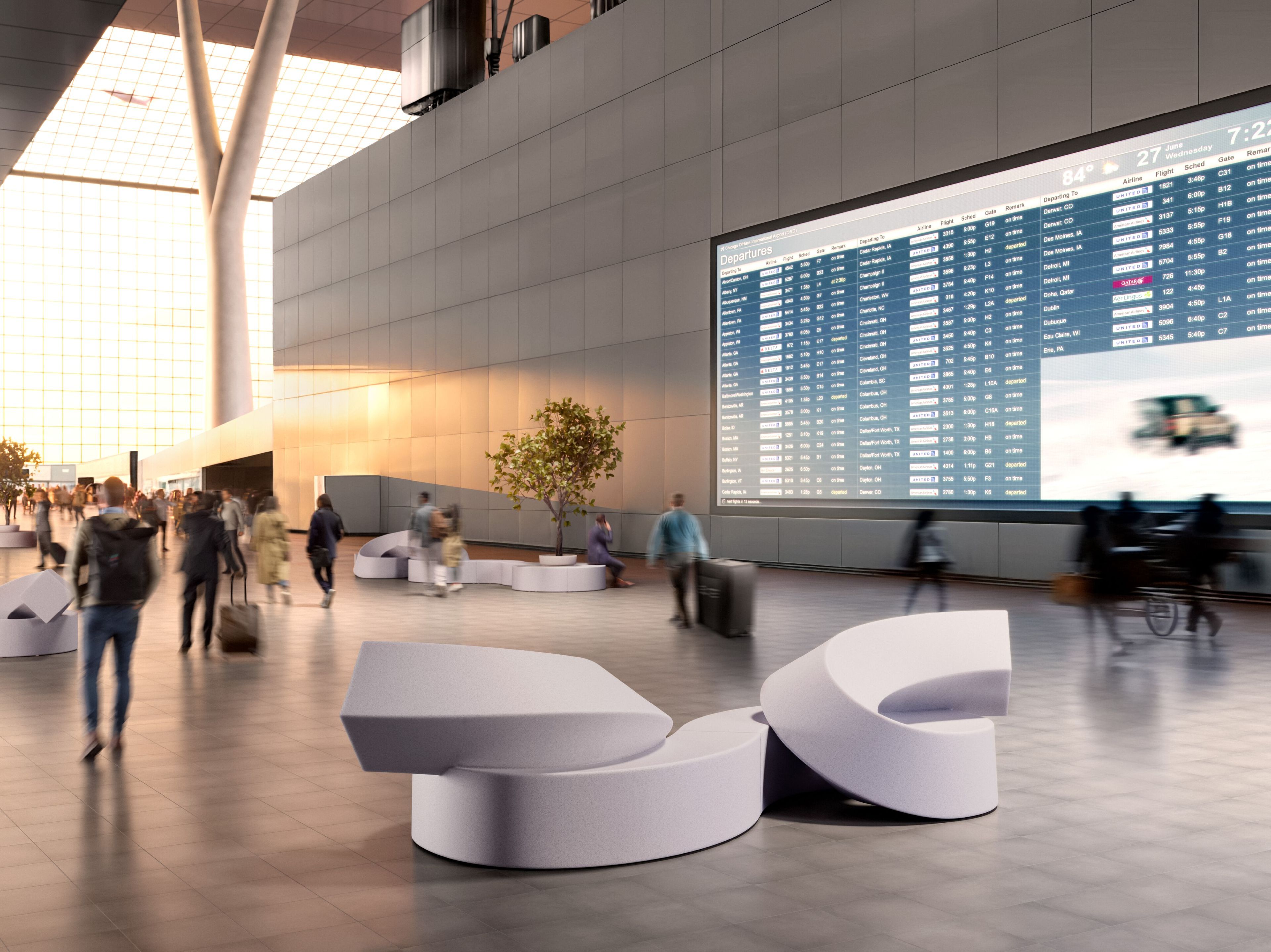 Наружная скульптура / сиденье из полиэтилена PLUST ARCH-00000780