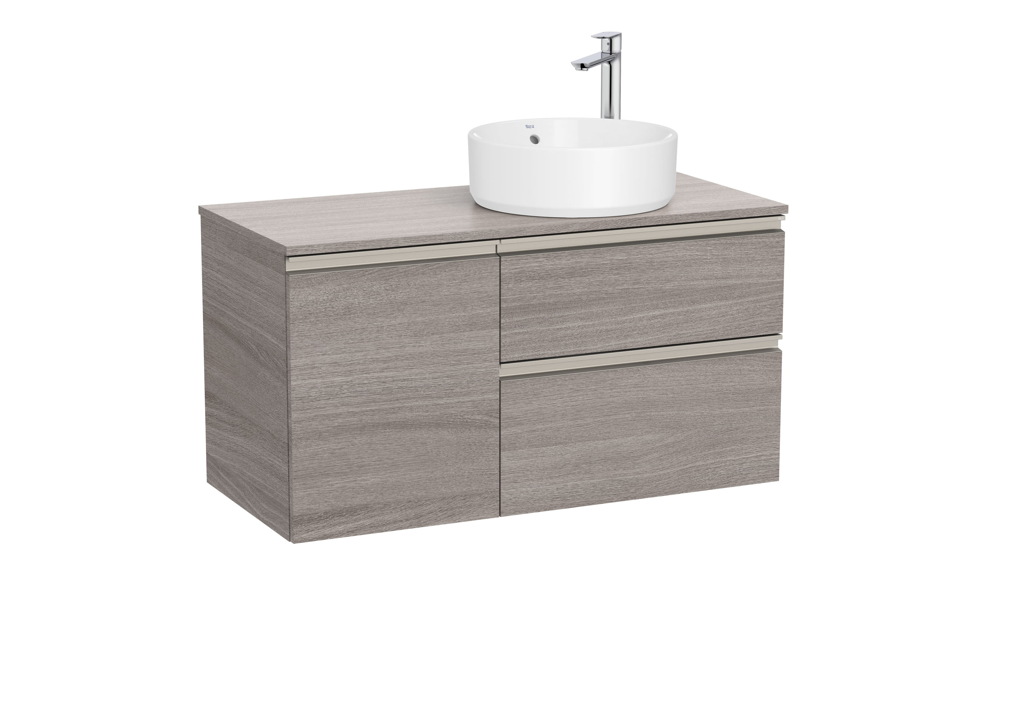 Деревянный умывальник с ящиками и дверцами Roca The Gap ARCH-00092385 - Вид №6