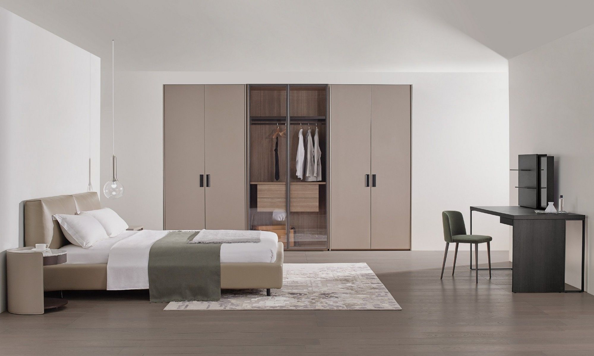 Регулируемая по высоте кожаная кровать с мягким изголовьем CAMERICH Nature ARCH-00054727 - Вид №2