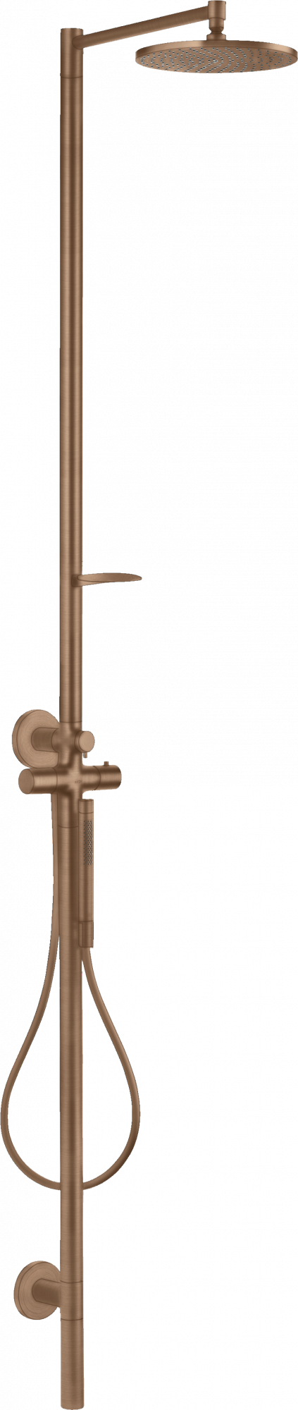 10912310 Душевая стойка с термостатом и верхним душем 240 1jet AXOR STARCK