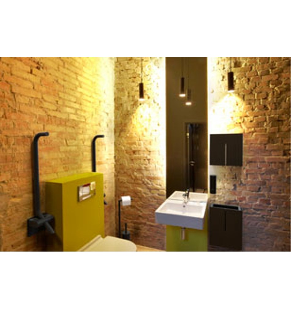 FROST Дозатор для мыла 3, настенный » черный Нержавеющая сталь Черный N1939-B  - Вид №3