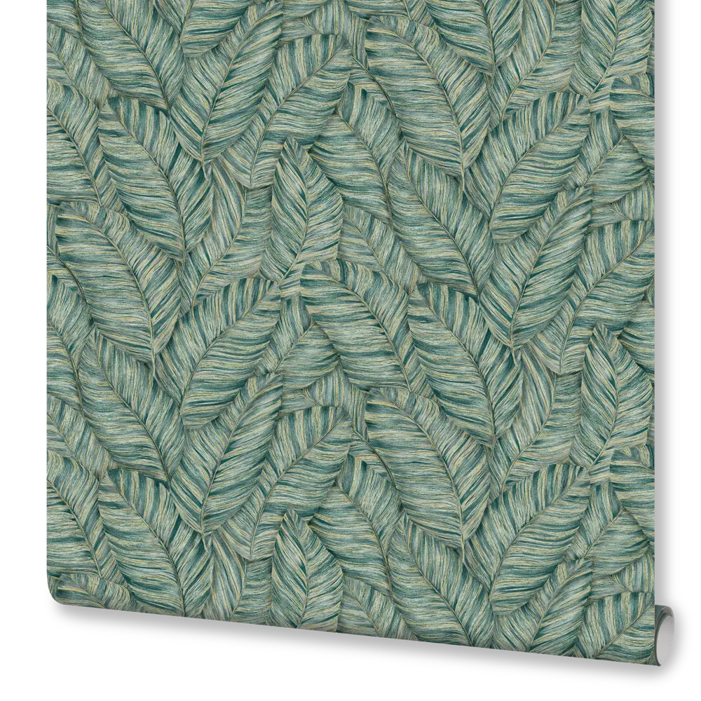Обои флизелиновые Euro Décor Mango зелёные 1.06 м 7051-09 82377955 STLM-2081517 EURO DECOR