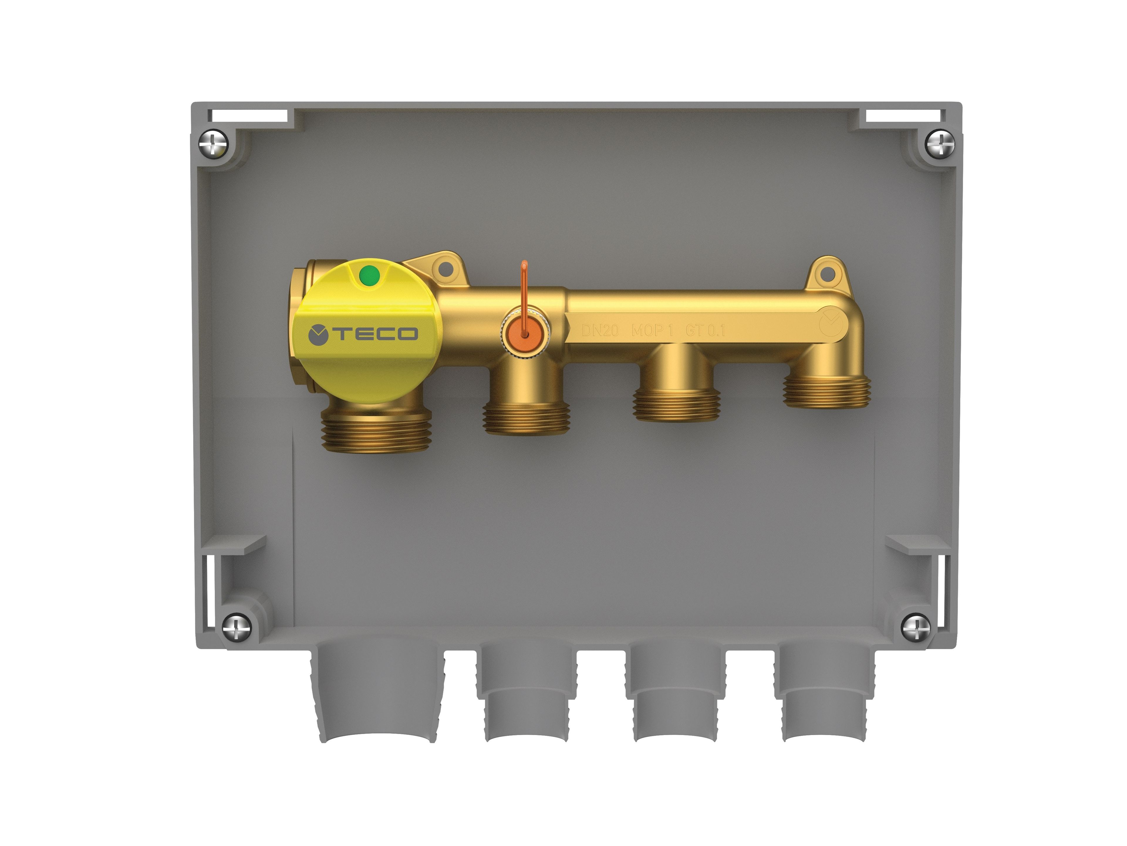 Газовый коллектор с трехходовым общим перехватом TECO ARCH-00119171 - Вид №2