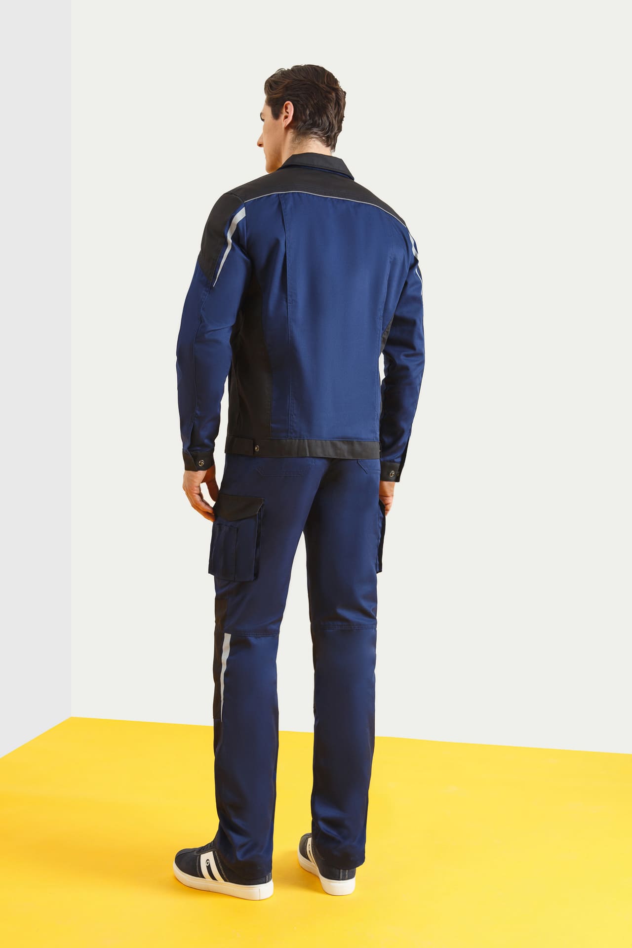 64618 Костюм  NEW 2 темно-синий с черным STATUS  Летняя спецодежда  размер 48-50/170-176  - Вид №11