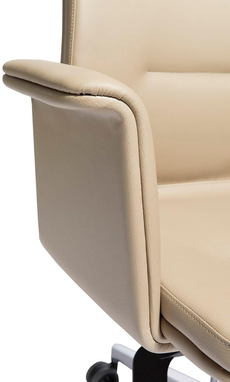 AP Factor Кожаное кресло для руководителя с 5 спицами и подлокотниками Alaska sun-id-1409236 - Вид №1