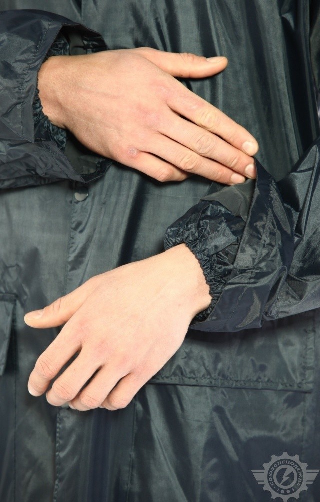 4957156 Плащ "Альбатрос ЛАЙТ" влагозащитный синий  Непромокаемая спецодежда  размер XL  - Вид №7