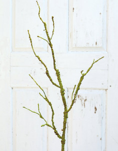 3399 883 a3 Искусственная декоративная веточка, 110 см, зеленая H-andreas