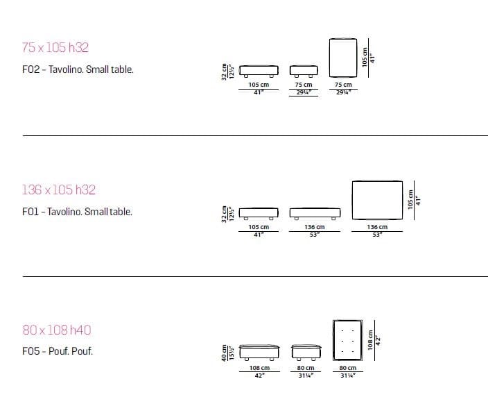 Кожаный модульный диван Baxter Miami Soft ARCH-00053774 - Вид №21